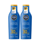 Kit NIVEA Sun com 2 Unidades de Protetores Solares Protect & Hidrata FPS30