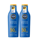 Kit NIVEA Sun com 2 Unidades de Protetores Solares Protect & Hidrata FPS50 de 200ml cada