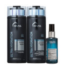 Kit TRUSS Ultra Hydration + Uso Obrigatório Oil Trio, 3 produtos.