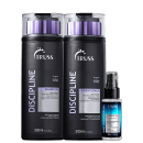 Kit TRUSS Discipline + Uso Obrigatório Oil Mini, 3 produtos.