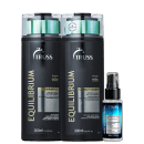 Kit TRUSS Equilibrium + Uso Obrigatório Oil Mini, 3 produtos.