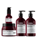 Kit L'Oréal Professionnel Vitamino Color Spectrum: Shampoo 500ml; Condicionador 500ml: Máscara Capilar 500ml; e Sérum Capilar 50ml