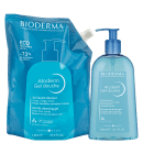 Kit Bioderma Atoderm Gel Douche + Refil, 2 produtos.