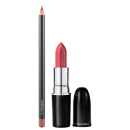 Kit M·A·C Lustreglass Pigment Of Your Imagination + Lip Pencil Spice, 2 produtos.