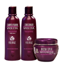 Kit Sillage Violeta Trio Intense, 3 produtos.