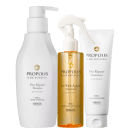 Kerasys Propolis Hair Bonding Pro Repair + No Wash Repair Treatment, 3 produtos.