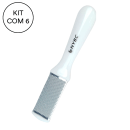 Kit NYBC Beauty Lixa para Calos Inox Sexteto, 6 unidades.