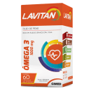 Lavitan Ômega 3 Óleo de Peixe 60 cápsulas
