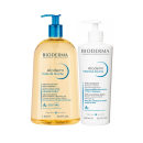 Kit Bioderma Atoderm - Óleo de Banho Hidratante 1 litro e Creme Corporal 500ml