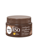 Máscara Matizadora Salon Line Meu Liso Castanho. Volumetria de 300g.