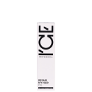 Frasco branco com rótulo preto e branco da marca Ice Professional, contendo óleo para reparar cabelos muito danificados.