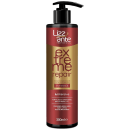O produto apresentado é um condicionador da linha Extreme Repair da marca Lizz ante Professional.