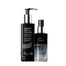 Kit com óleo capilar Illuminatte Oil e tratamento noturno Night Spa, da marca TRUSS.