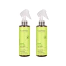 São dois frascos de spray 200ml de plástico transparente com rótulo verde claro dentro. As embalagens têm o logotipo e o nome "Cadiveu Professional" junto com o texto "maxi waves" e "Maxi Ondas" abaixo, indicando que é um produto para ondular cabelos.