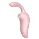 Seguidor e Vibrador Athena 3 em 1 Ponto G Rosa Claro de Désir Atelier