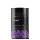 O produto apresentado é um creme de massagem relaxante da marca Labotrat, linha Pro. A embalagem é um frasco preto com rótulo roxo, contendo 900g do produto.