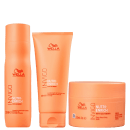Kit Wella Professionals Nutri-Enrich, com shampoo, condicionador e máscara.