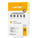 Suplemento Vitaminas Minerais CDZSE Imunidade 30 Comprimidos Lavitan