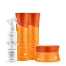 Kit Amend Cosméticos Expertise Solar Defense Shampoo Condicionador Máscara e Fluído Antiumidade