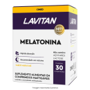Suplemento Melatonina Maracujá 30 Comprimidos, da marca Lavitan