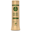 Condicionador Haskell, chamado "MuruMuru". A embalagem é um frasco cilíndrico de cor bege com detalhes em verde, contendo 300ml do produto.