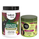 Kit Salon Line S.O.S Cachos Azeite de Oliva Power Care. 2 Produtos.