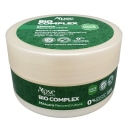 Máscara reconstrutora da linha Bio Complex da Apice Cosméticos, em embalagem plástica branca com rótulo verde destacando os ingredientes naturais e veganos do produto.