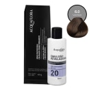 Coloração Acquaflora 6.0 Louro Escuro 60g + Água Oxigenada 20 Volumes 90ml