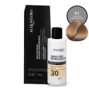 Coloração Acquaflora 9.1 60g + Água Oxigenada 30 Volumes 90ml