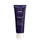 Gel de limpeza facial com resveratrol da marca Piatan Natura. Embalagem tubo plástico roxo de 150ml. Rótulo branco com informações do produto em português: 98,6% natural, vegano, limpa e hidrata, reduz oleosidade, desobstrui poros, toque seco e aveludado.