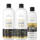 Shampoo e Alisante Borabella Não Chore Mais 2x1 Litro + Neutralizante NeutraQuimic 500ml
