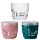 Kit Alfaparf Semi Di Lino Super Care, 3 produtos.