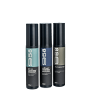 Kit com loções protetoras antiatrito, além de pré e pós água, da marca 958.