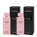 Dois perfumes da linha Look of Woman de La Rive.