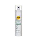 Desodorante líquido cristal da marca Piatan Natural. Embalagem em frasco plástico branco opaco com tampa protetora transparente. Rótulo com o logotipo amarelo da marca, indicando que é um produto vegano e 99% natural.