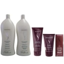 Kit Senscience Silk Moisture Shampoo e Condicionador 1L + Inner intensif 150ml + Inner Moisturizing 200ml + CPR (2x25ml)