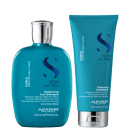 Kit Alfaparf Semi di Lino Curls Enhancing Home Care, 2 produtos.