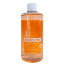 Frasco de 500ml de adstringente da marca Beira Alta, com líquido de cor laranja e rótulo branco com texto em português. Produto para limpeza da pele e higiene dos poros, com sensação de frescor.