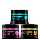 Kit Haskell Cronograma Capilar para Cabelos Cacheados, 3 produtos.