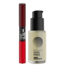 Produtos da marca Beyoung:  "Color Lip Tint Duo" e "Studio Primer" .