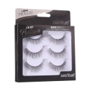 Cílios Postiços Macrilan CL502A Max Efeito, 3 pares.
