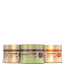 Kit Haskell Cronograma Capilar para Cabelos com Química, 3 produtos.