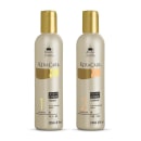 Kit com shampoo e condicionador KeraCare Intensive Restorative da marca Avlon.