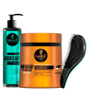 Kit Haskell Acidificante + Infusão de Óleos + Escova Mágica, 3 produtos.