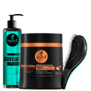 Kit Haskell Acidificante + Encorpa Cabelo + Escova Mágica, 3 produtos.