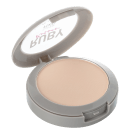 Pó compacto Ruby Kisses em embalagem circular branca com logotipo da marca.