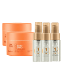 Kit Wella Professionals Nutri-Enrich Oil Reflections Light Quinteto, 5 produtos.