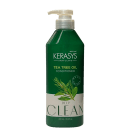 Condicionador Kerasys Deep Clean Tea Tree Oil, 400ml.