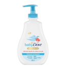 A imagem mostra o Sabonete Líquido Infantil Baby Dove Hidratação Enriquecida da marca Dove.