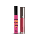 Kit Máscara de Cílios Divina Preté Volume Alonga Curva e Define + Batom Líquido Supermate Goiabali